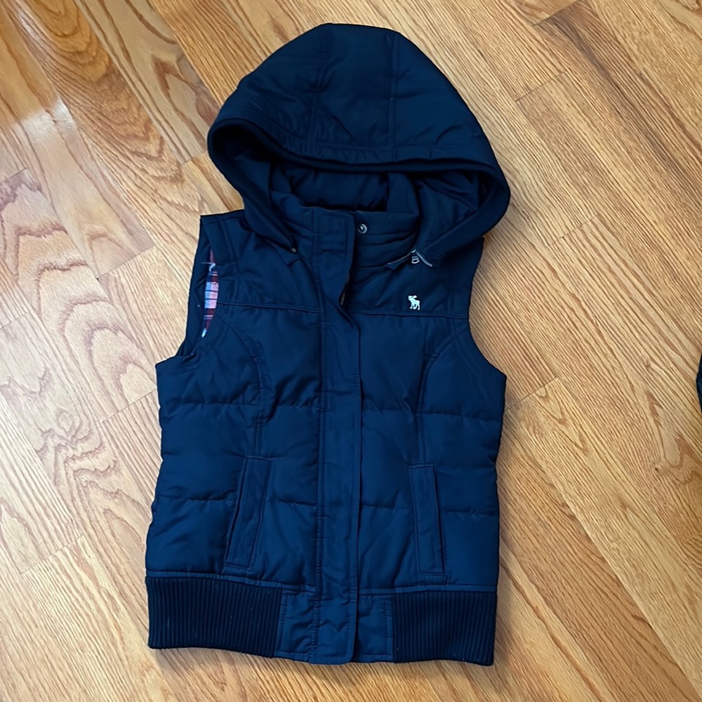 abercrombie Navy Vest